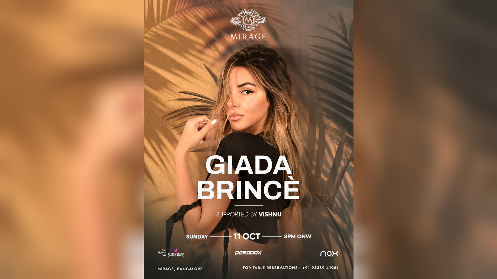 Giada Brince Live at Mirage