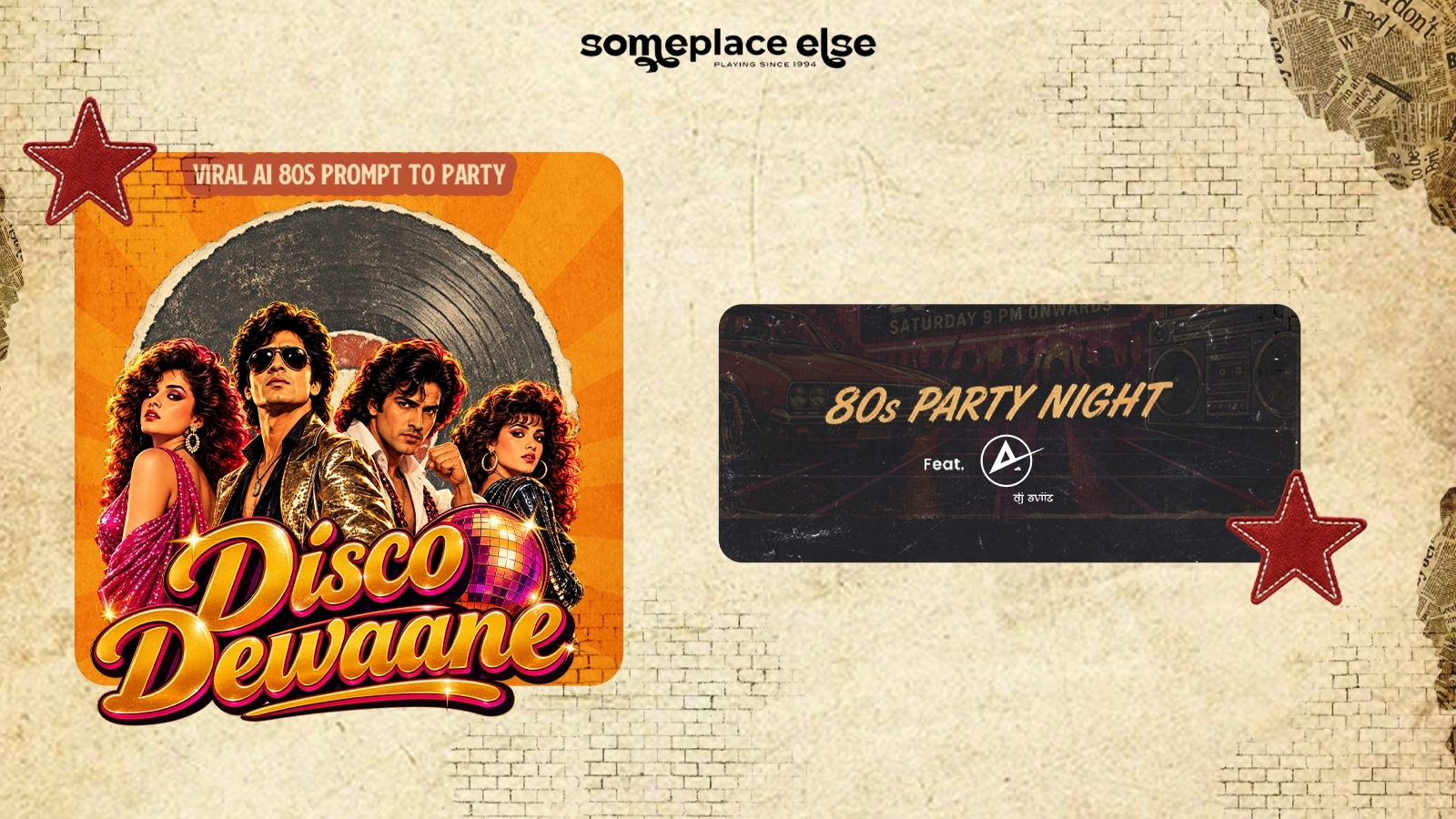 Disco Dewaane 80's Party Night