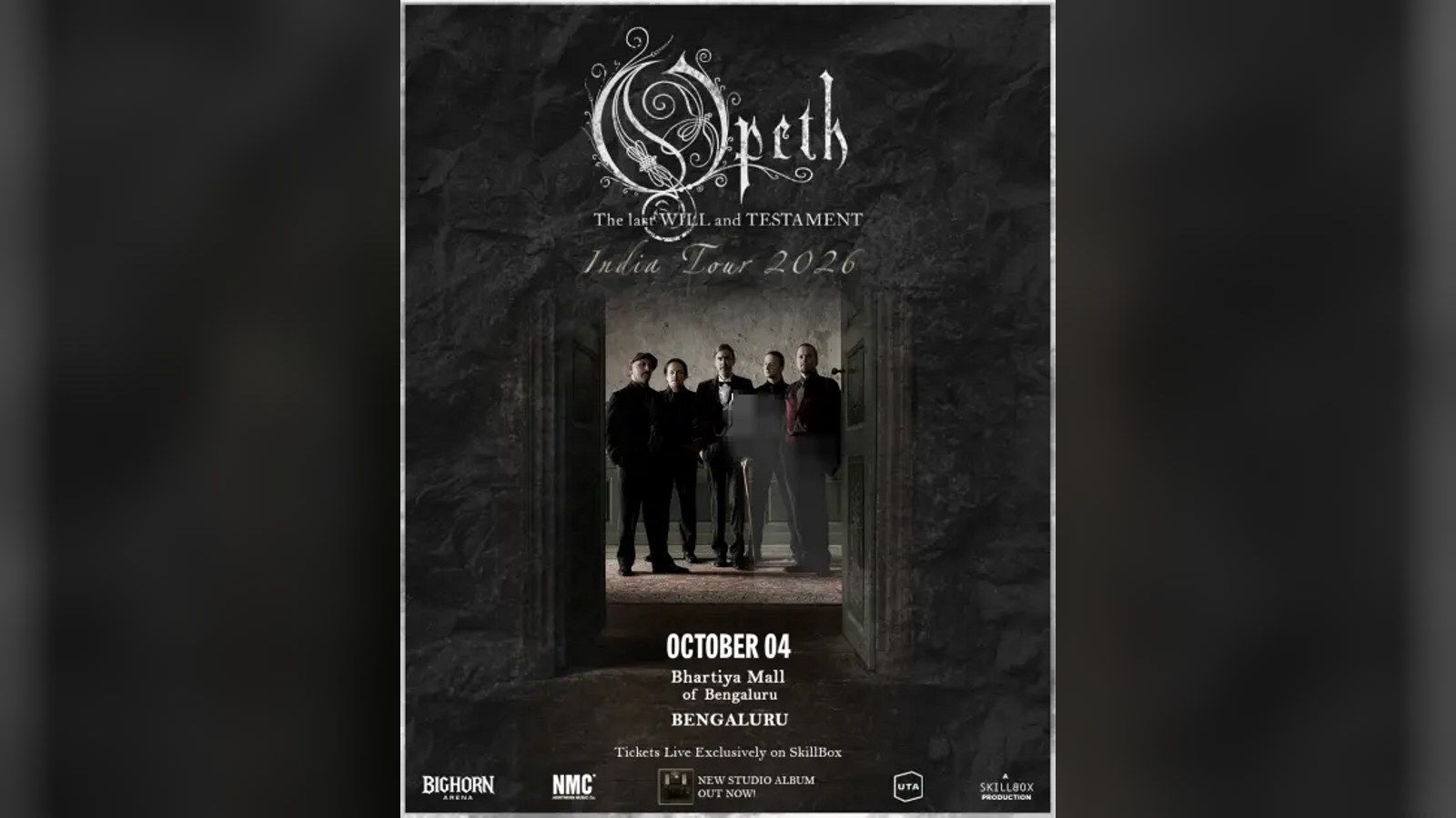 Opeth Live in Bengaluru | Bighorn Arena