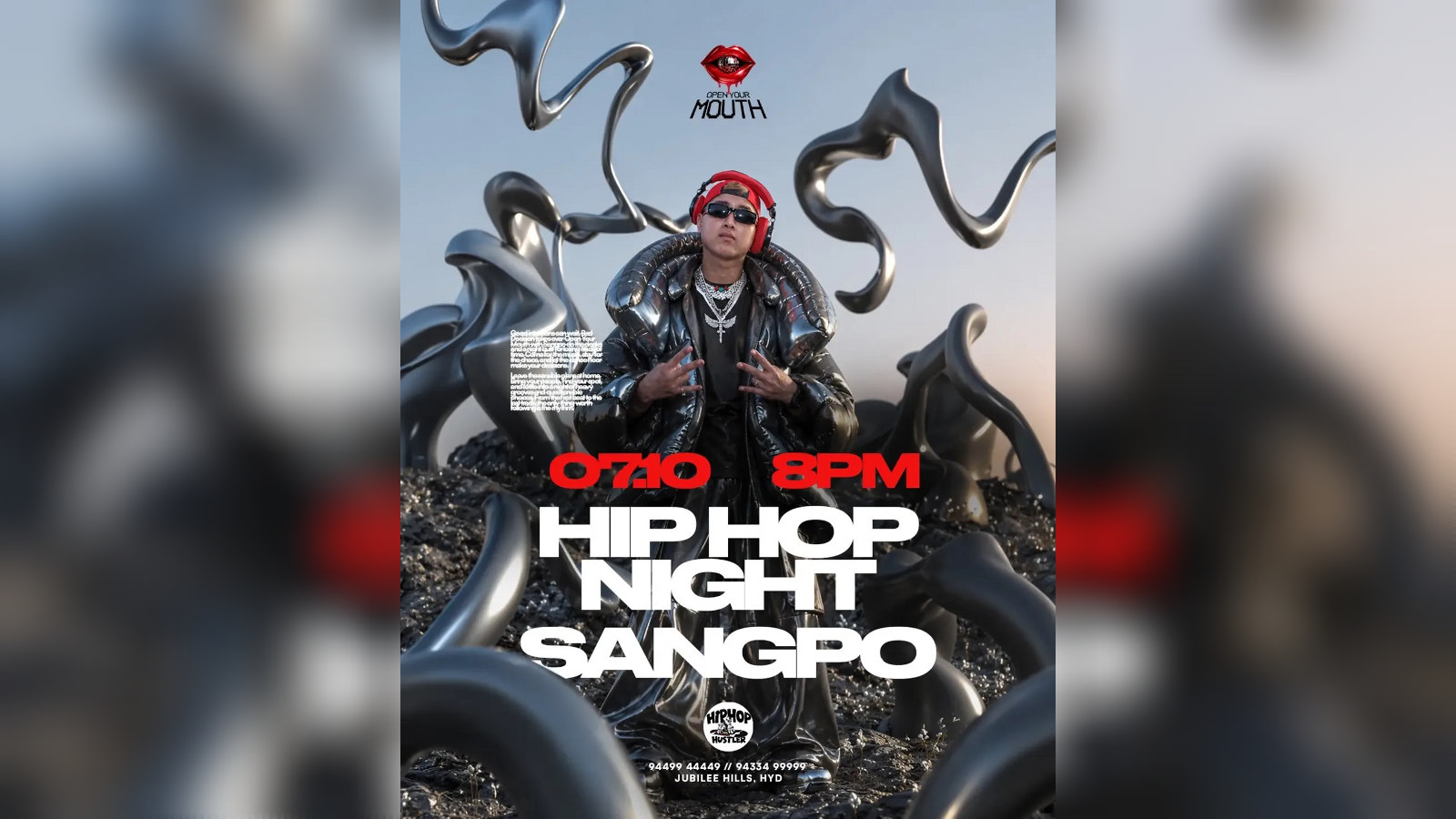 Hiphop night ft. Sangpo at Open Your Mouth