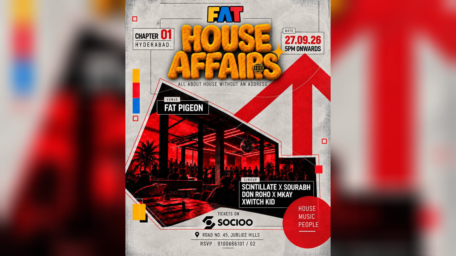 House Affairs at FAT Pigeon