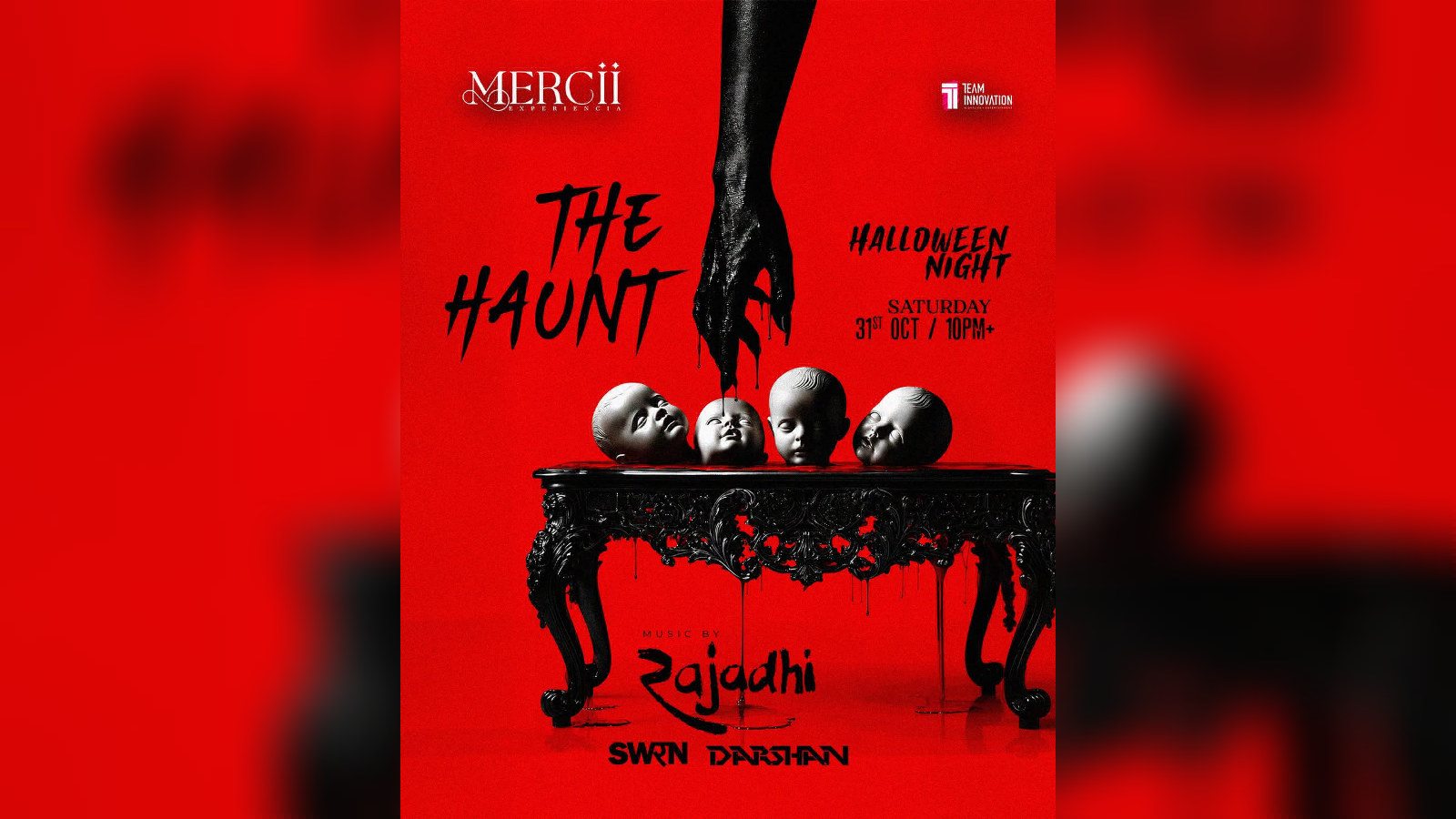 The Haunt - Halloween Night at MERCII