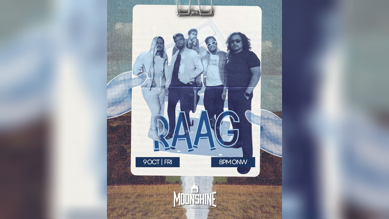 Band Raag live at The Moonshine Project
