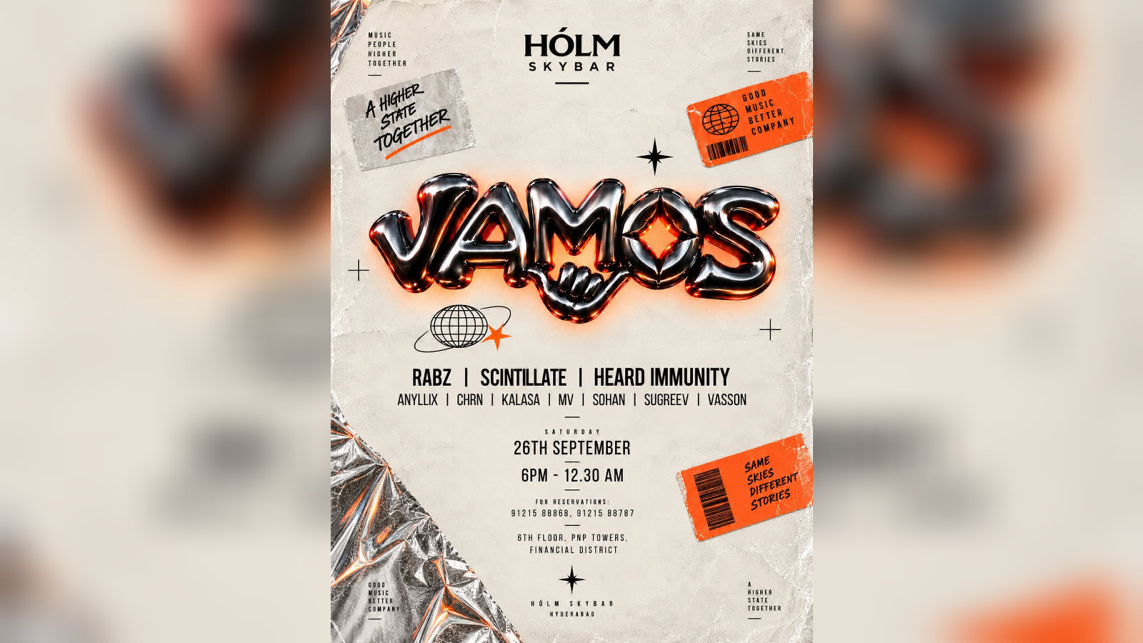 VAMOS — at HOLM Skybar