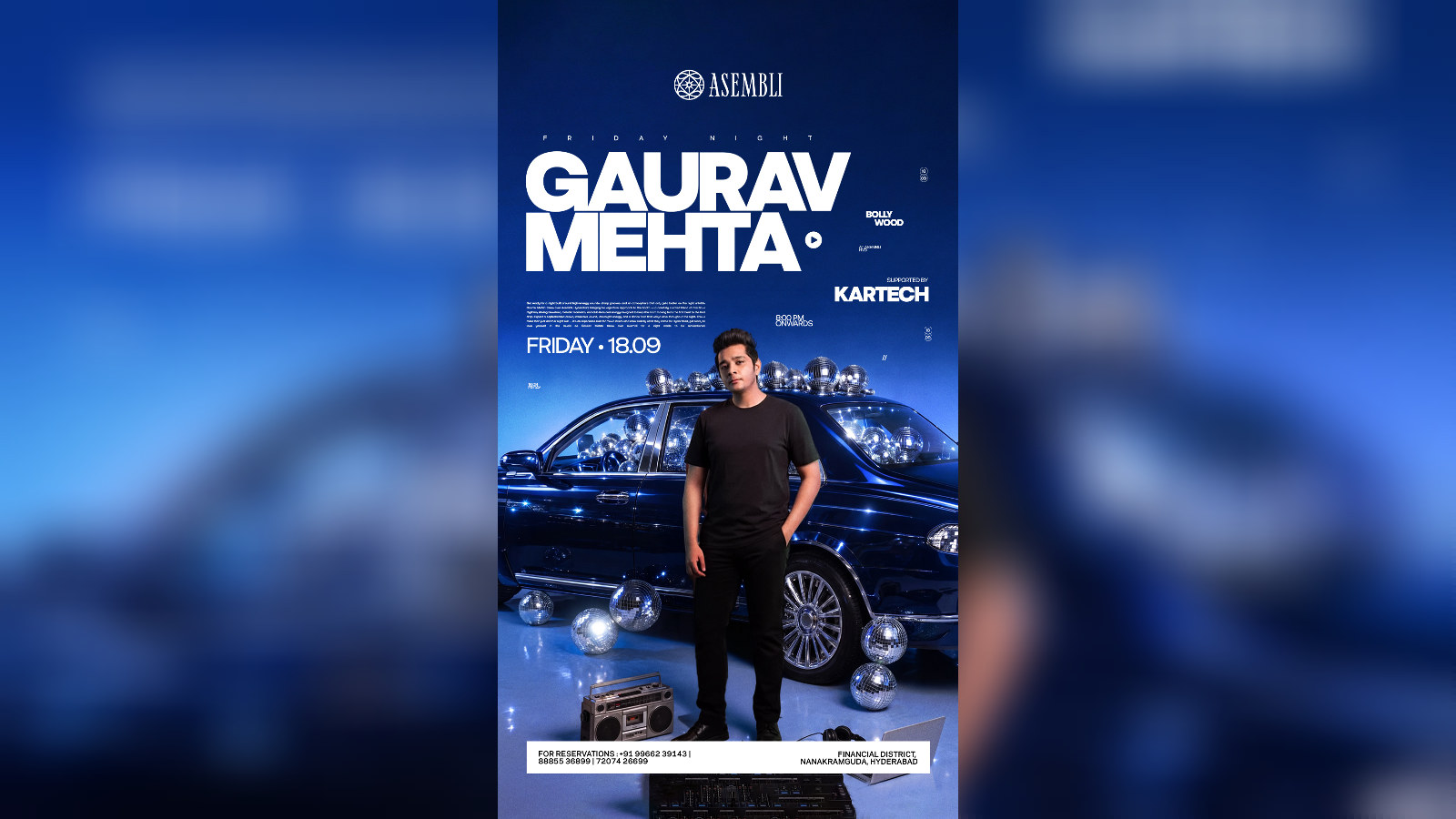 Gaurav Mehta live at Asembli