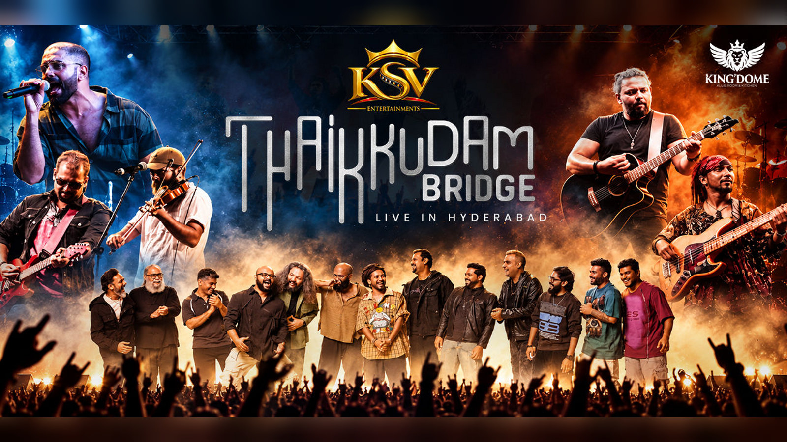 Thaikkudam Bridge Live In Hyderabad