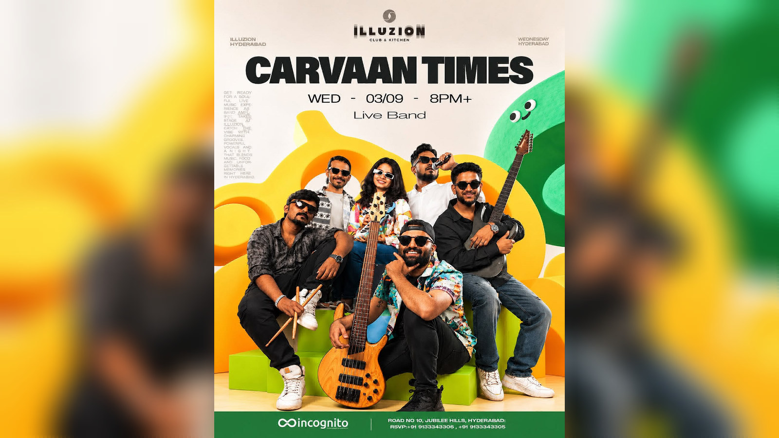 Band Carvaan Times live at Illuzion