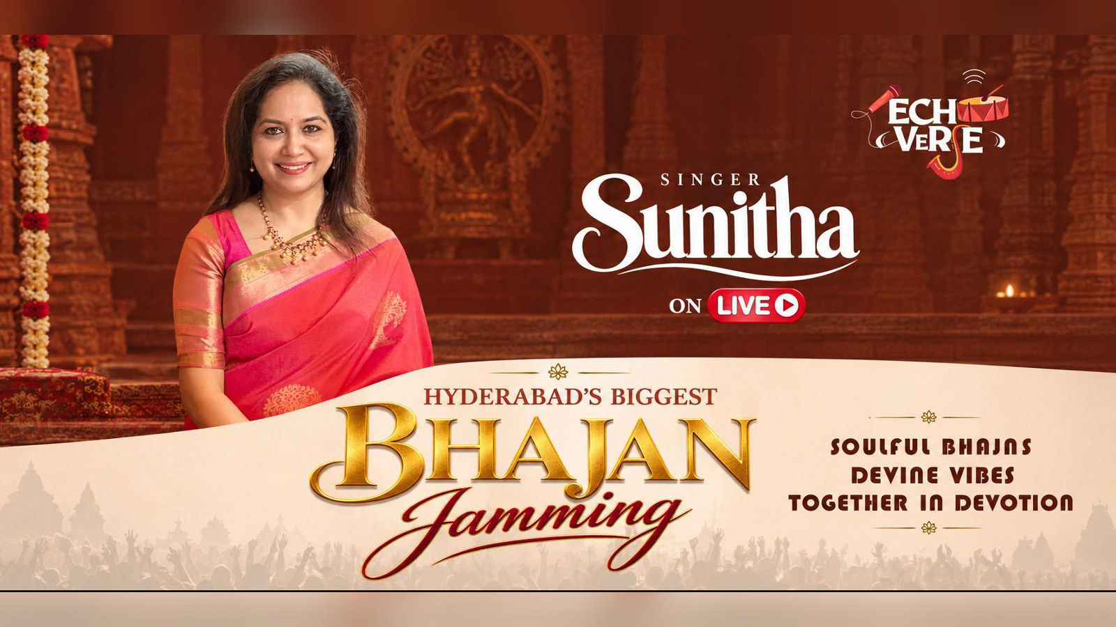 Bhajan Jamming : Sunitha Upadrasta