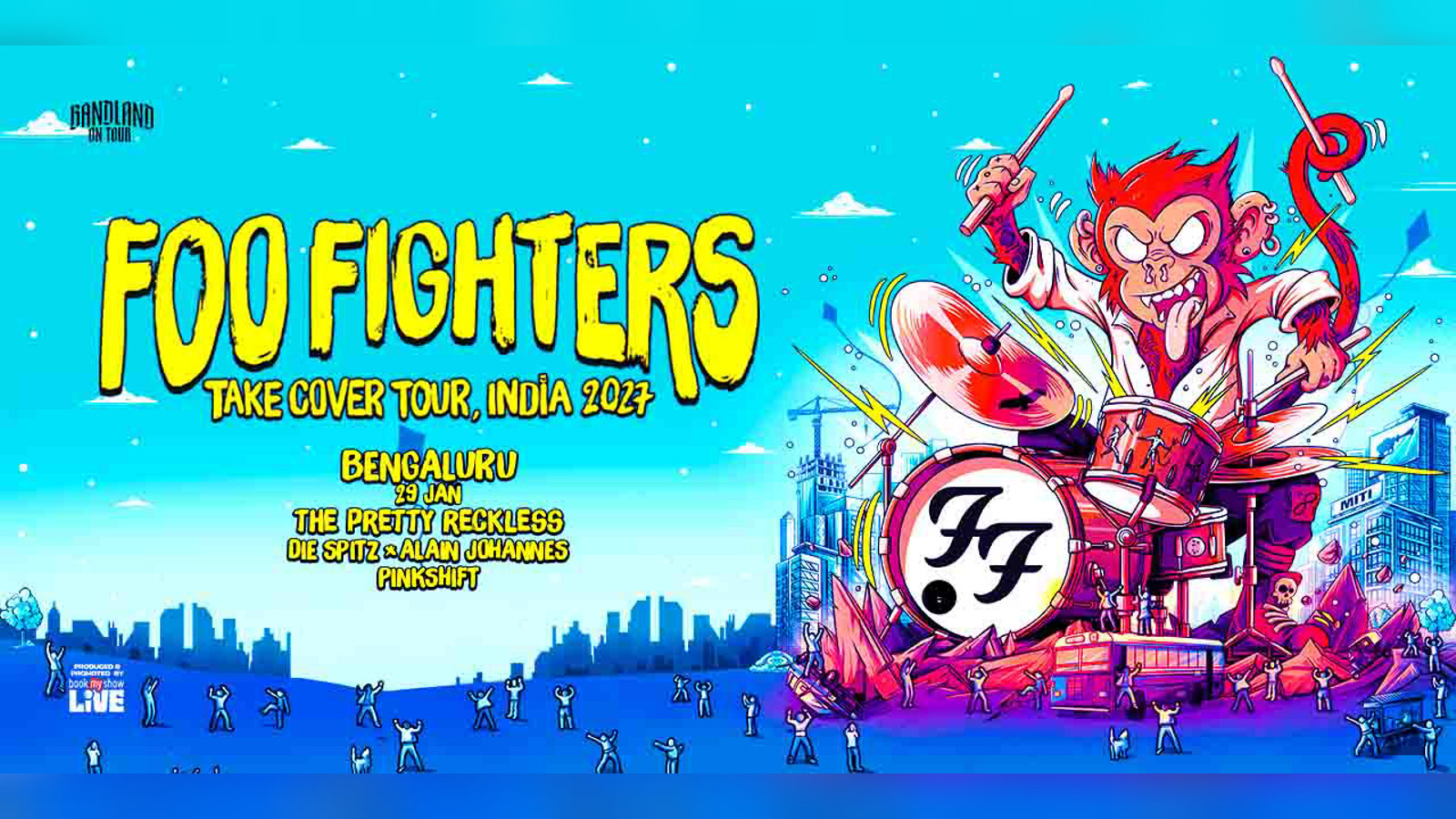 Foo Fighters India Tour 2027 - Bengaluru