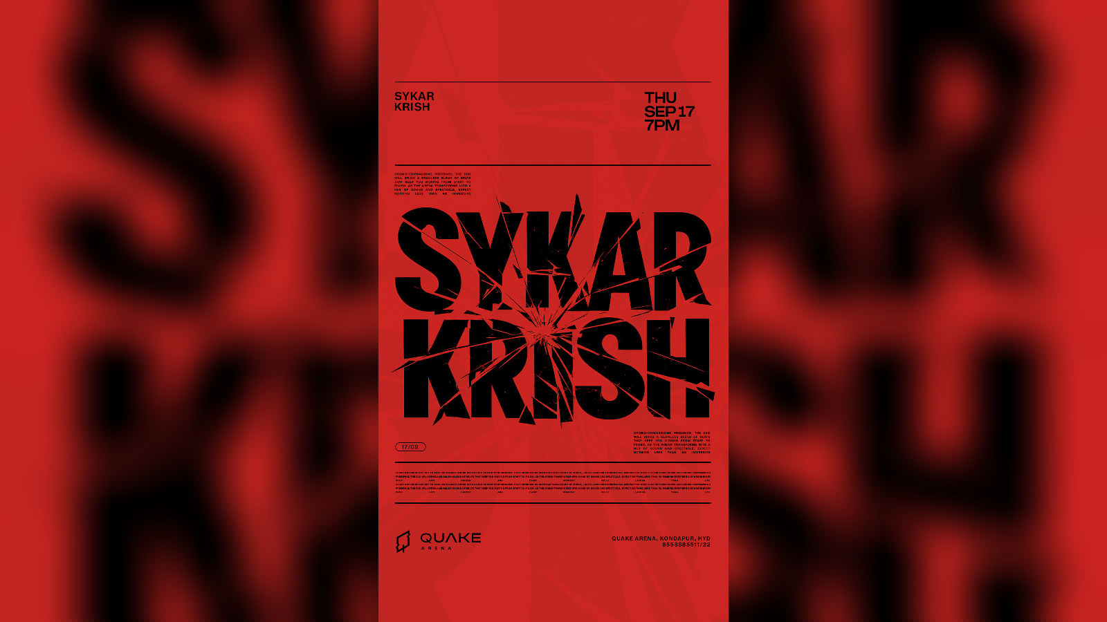 Sykar & Krish at Quake Arena