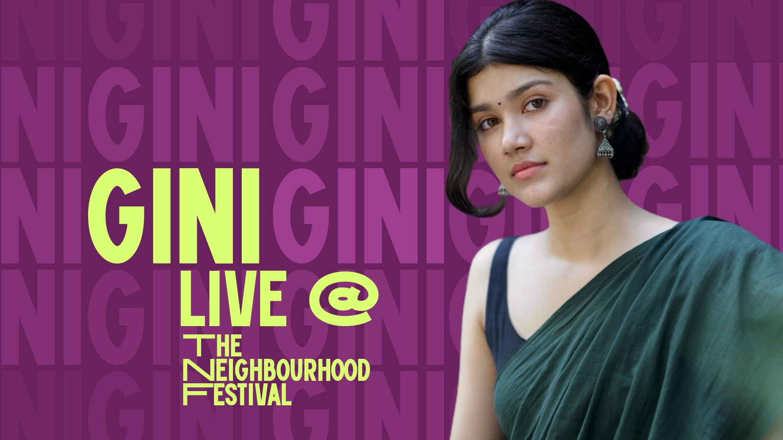 Gini live @ The Neighbourhood Festival