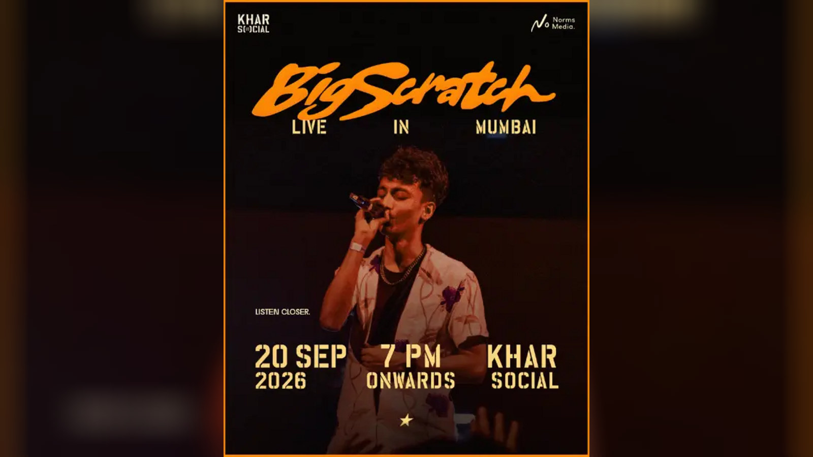 BIG SCRATCH - Live in Mumbai