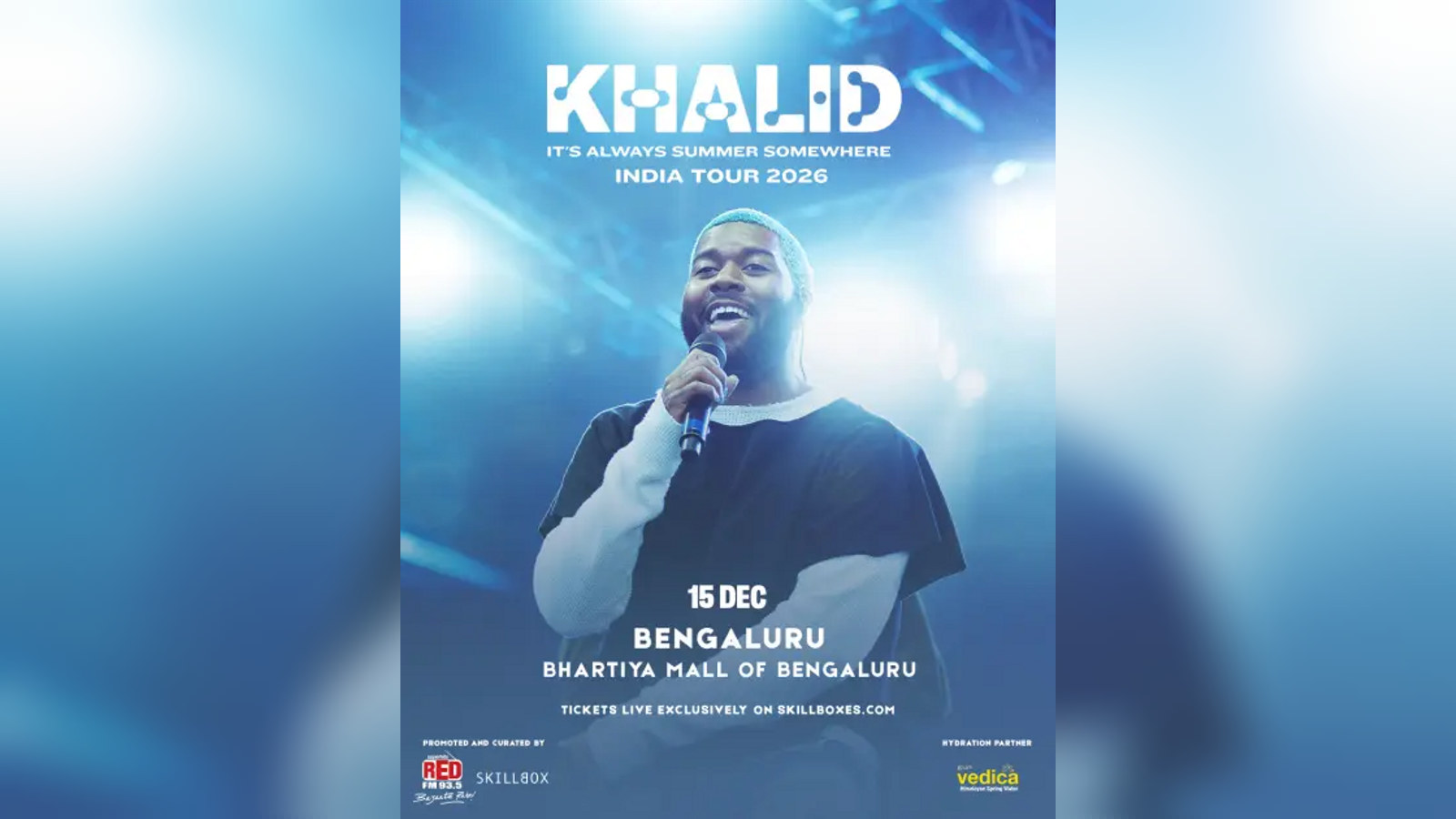 KHALID LIVE IN BENGALURU