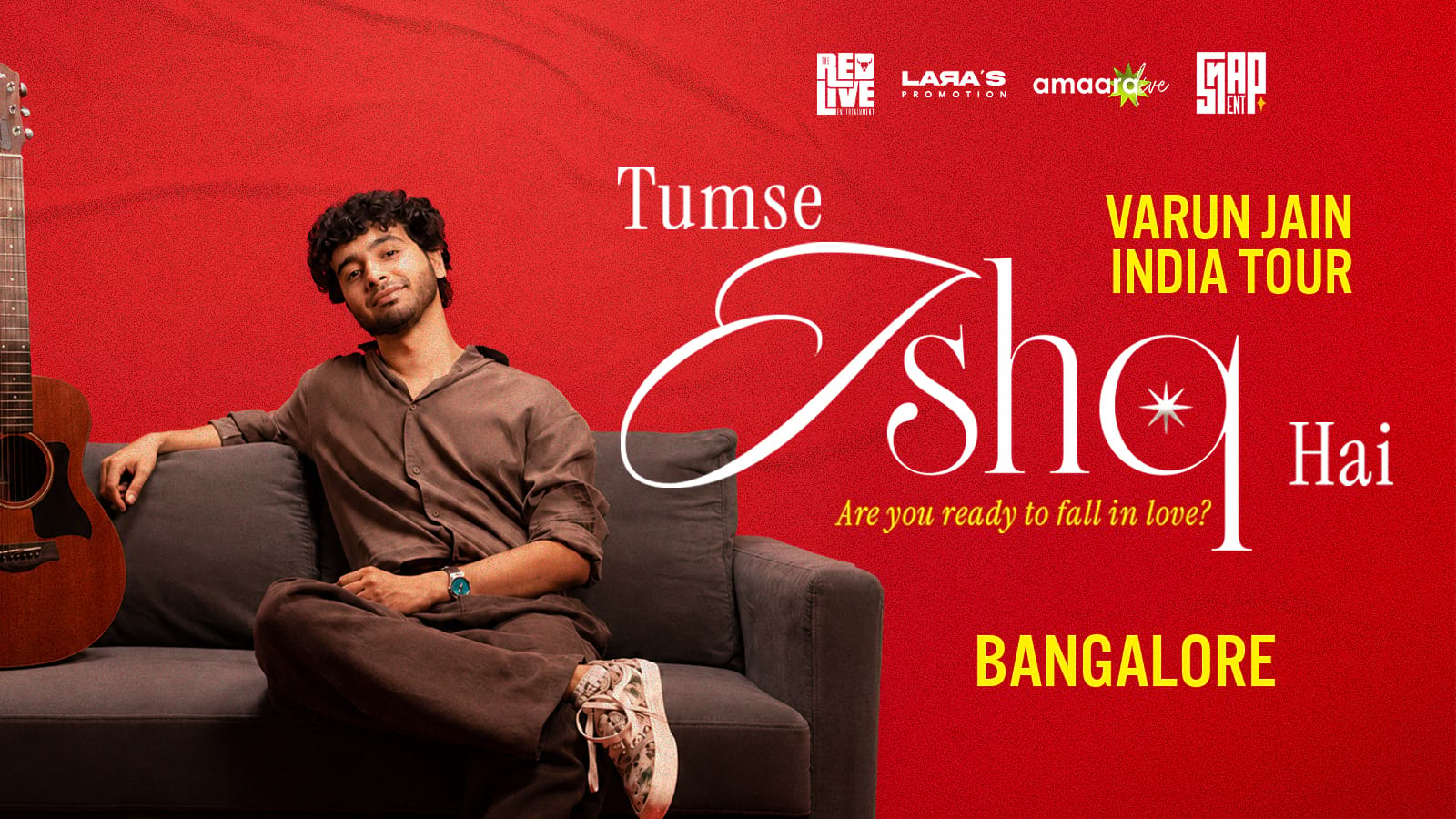Tumse Ishq Hain - Varun Jain India Tour | Bengaluru
