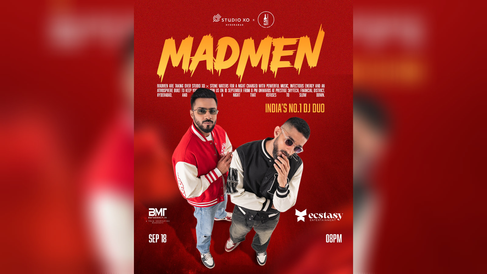 Madmen at Studio XO x Stone Waters
