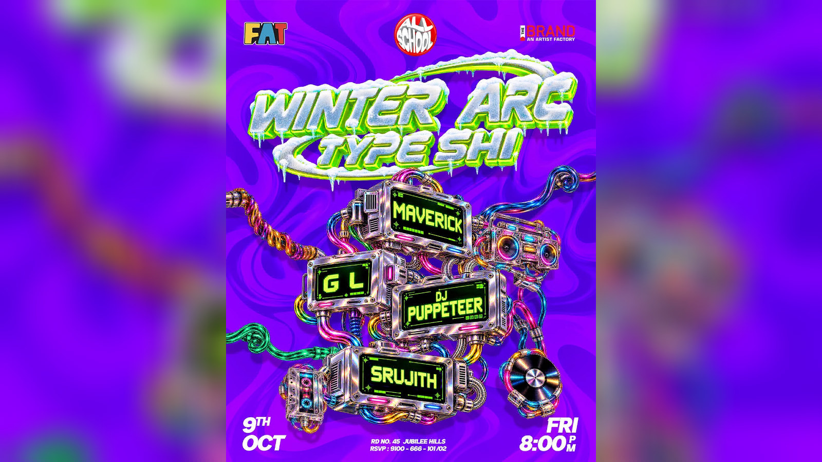 All School ft. Maverick & GL at Fat Pigeon