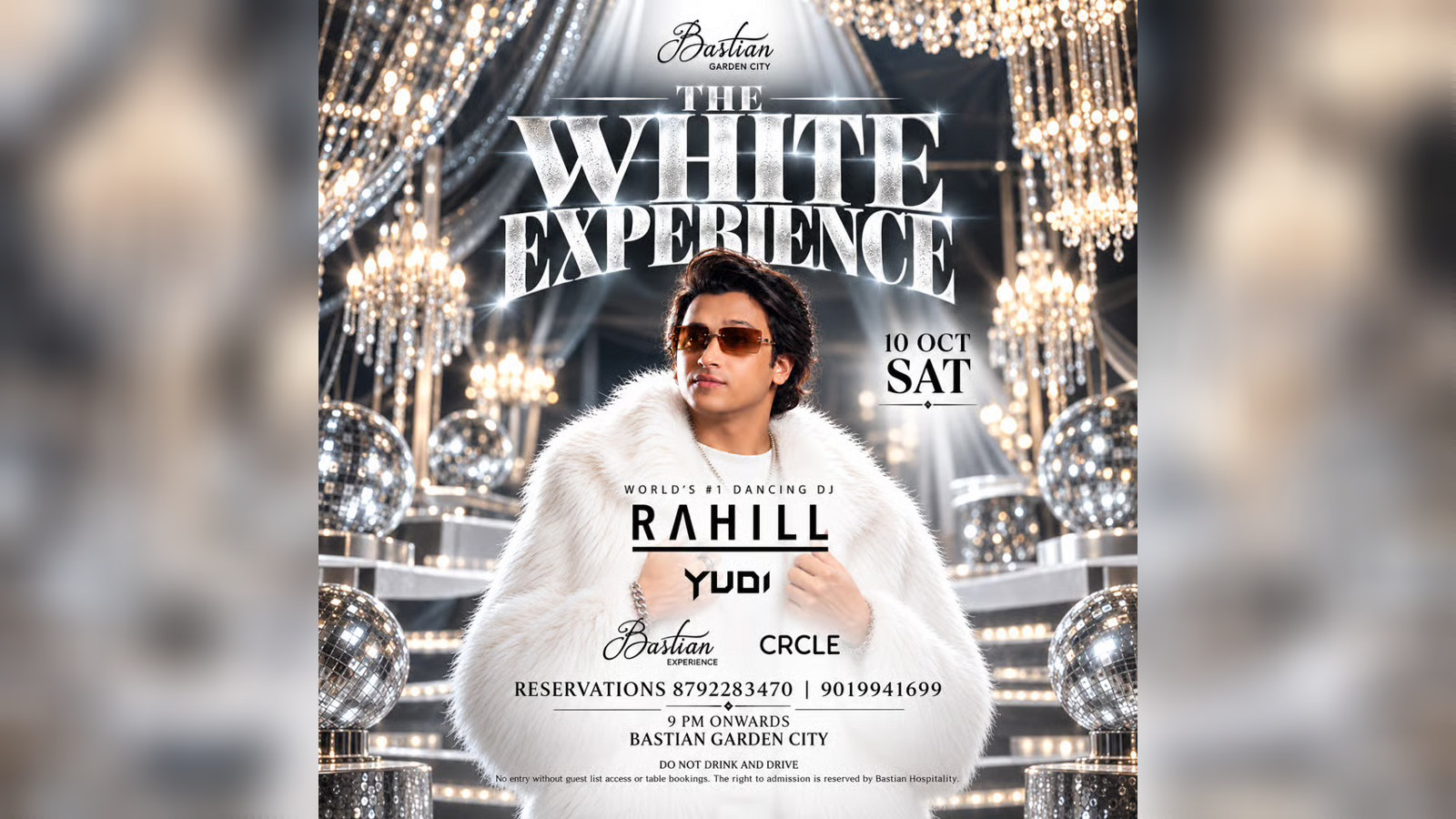 White Experience W/ Rahill Mehta At Bastian Garden City