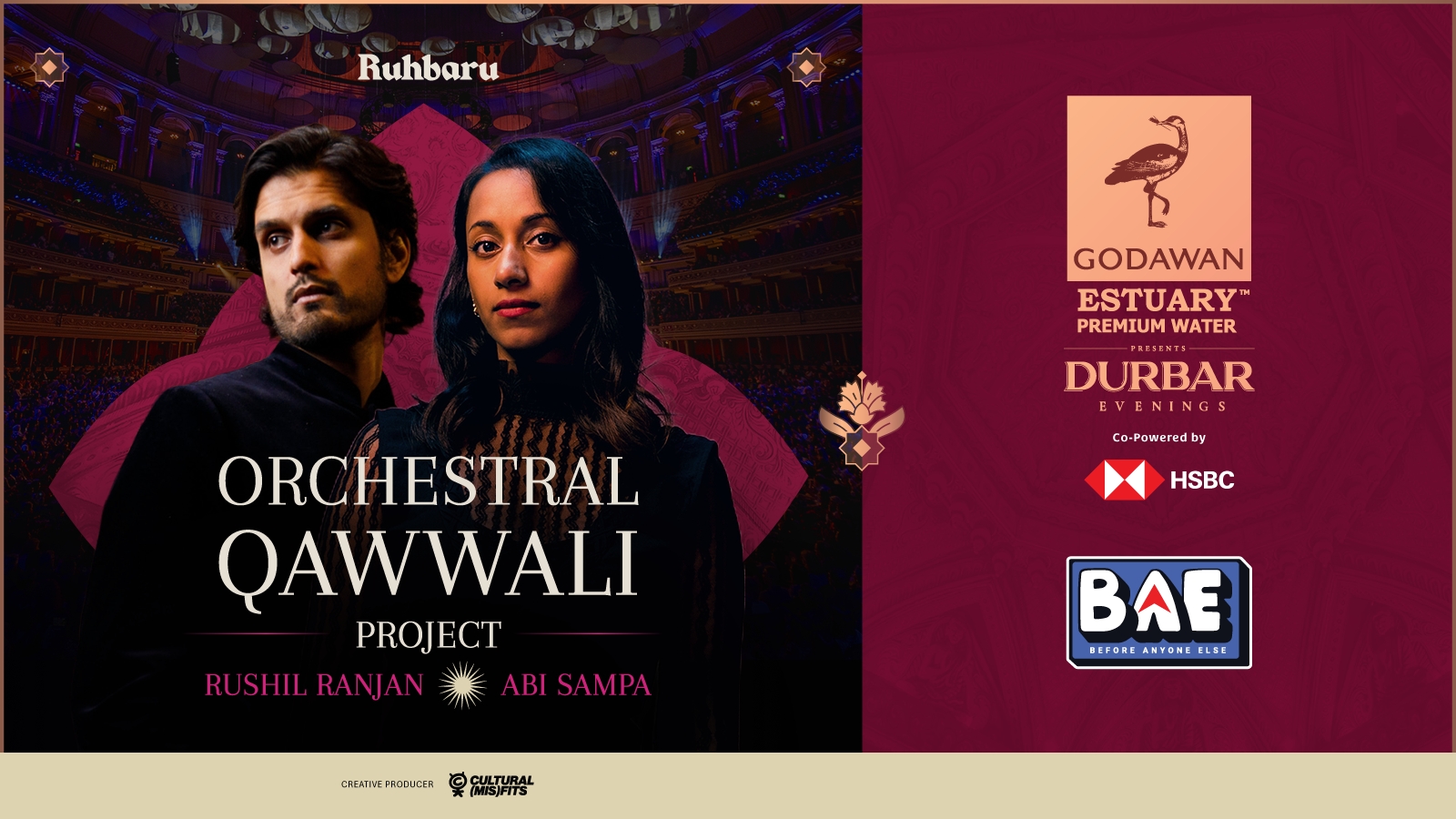 Godawan Durbar Evenings - Orchestral Qawwali Project | Hyderabad