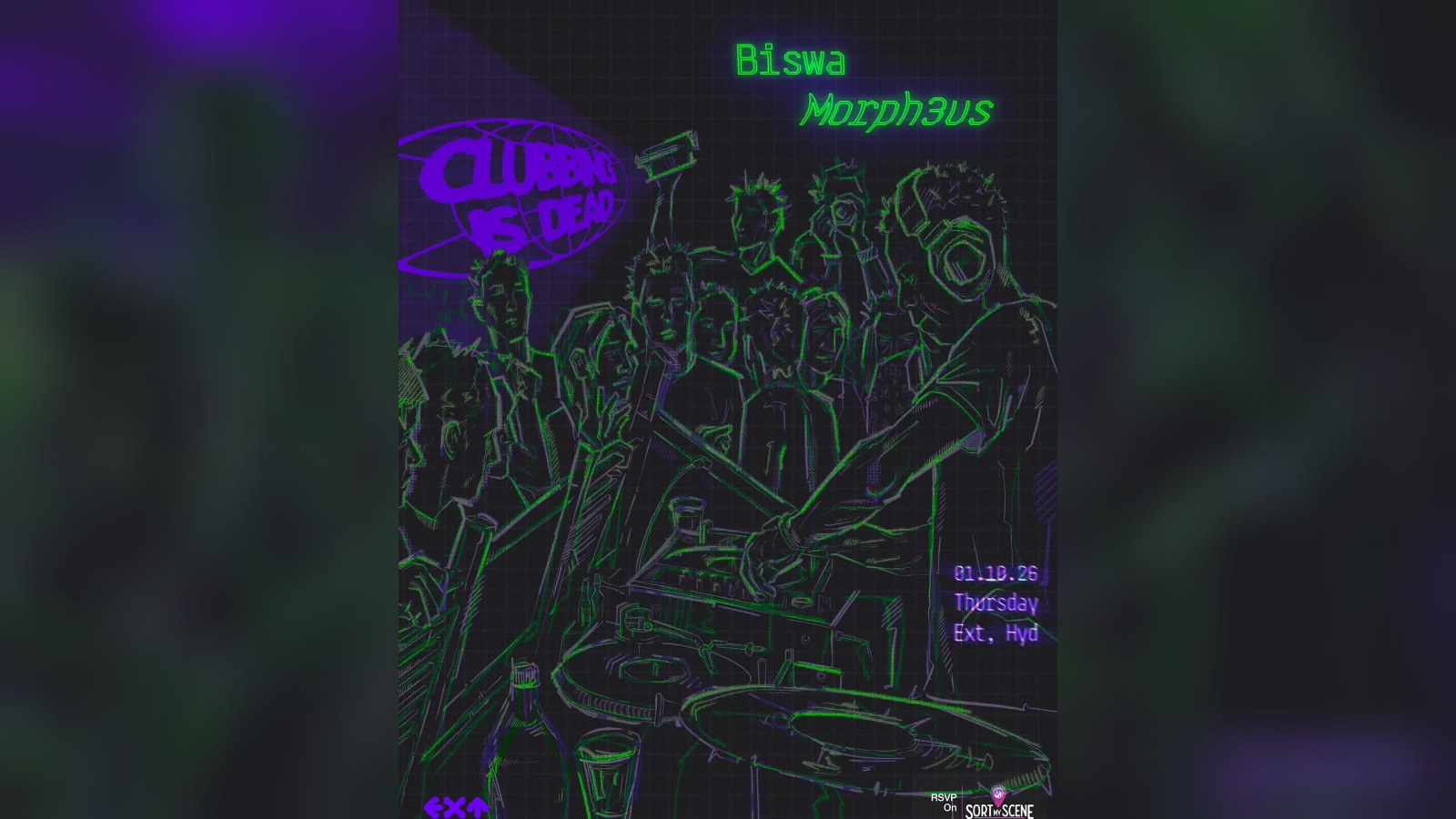 Clubbing is dead ft. Biswa & Morph3us