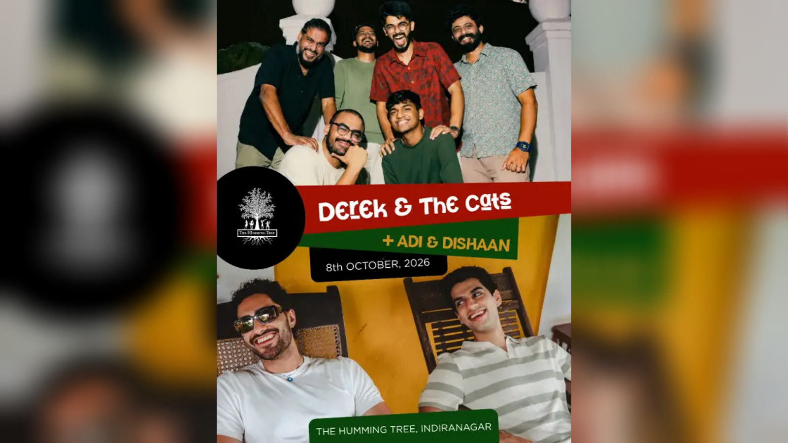 Derek & The Cats + Adi & Dishaan