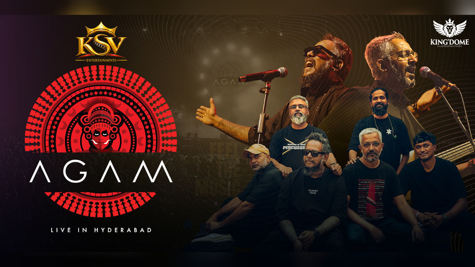The Band Agam Live in Hyderabad