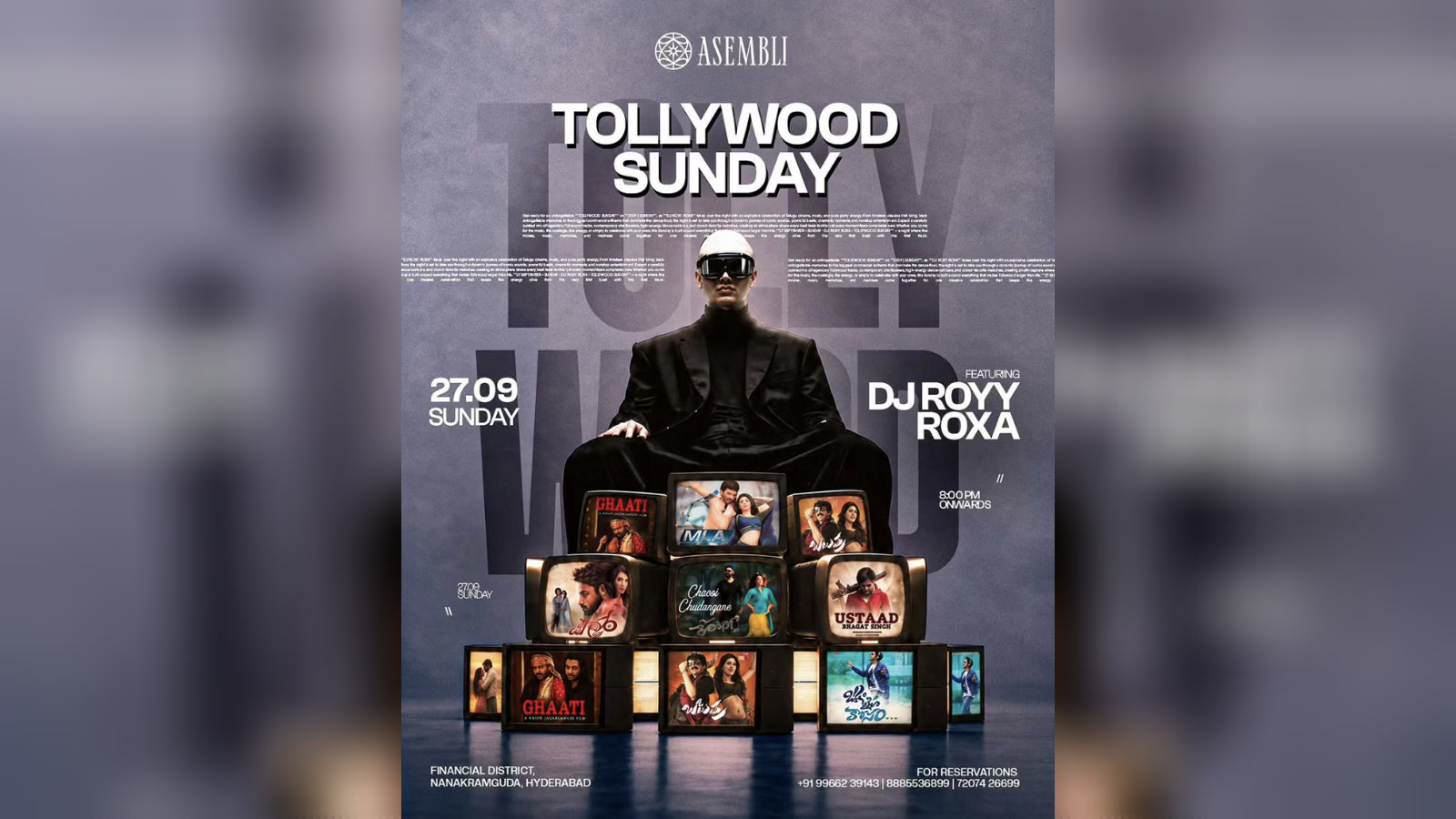 Tollywood Sunday at Asembli