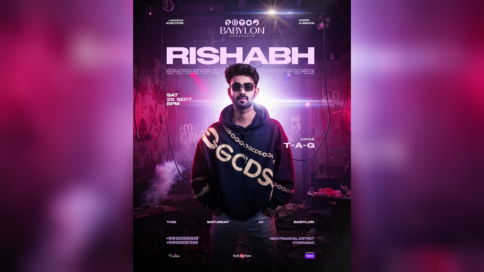 RISHABH at Babylon Superclub