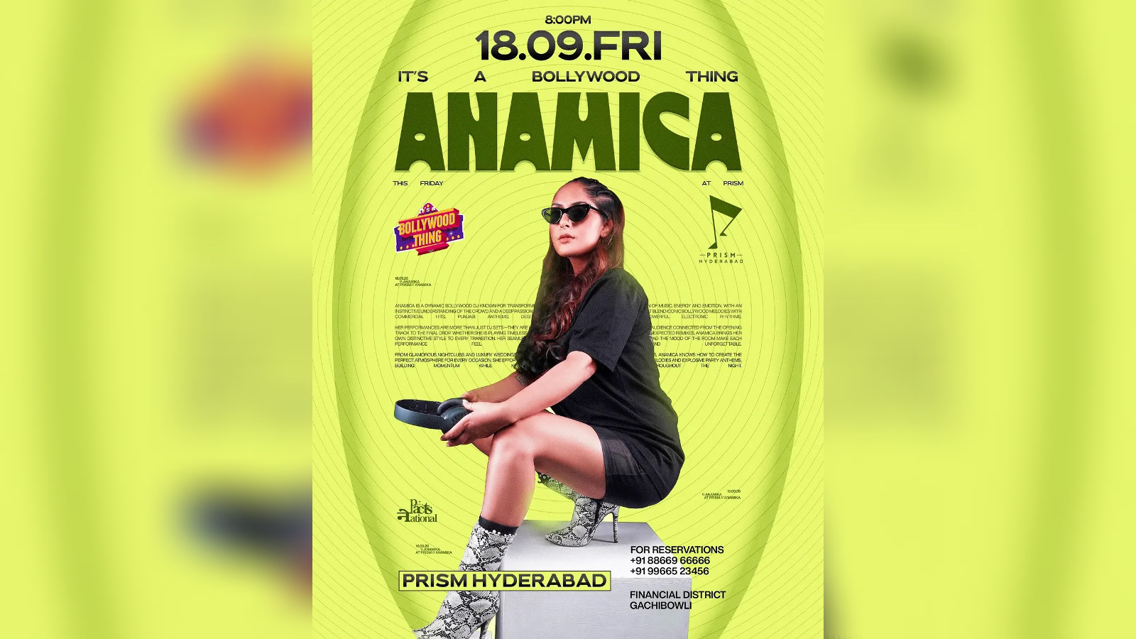 Anamica at Prism