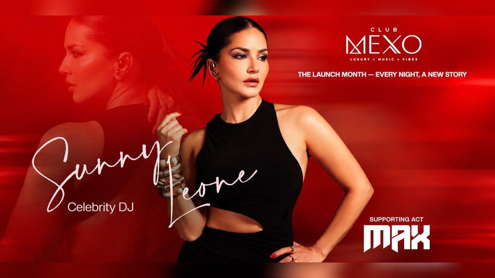 Sunny Leone Performing Live At Club Mexo