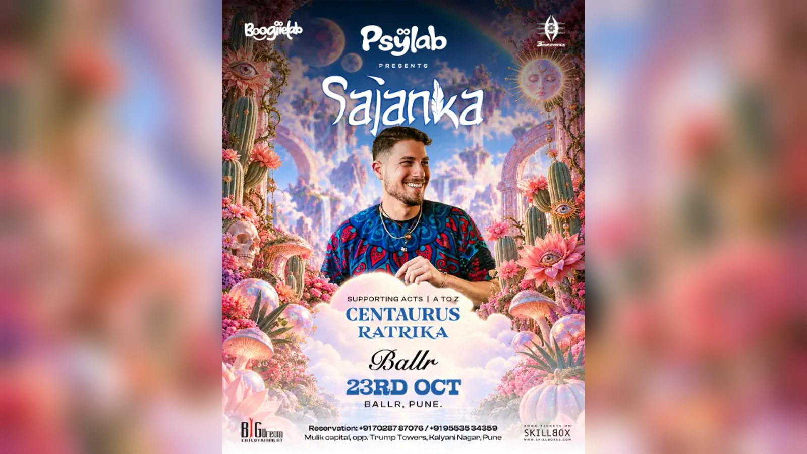 PSYLAB Presents : Sajanka β Live in Ballr, Pune