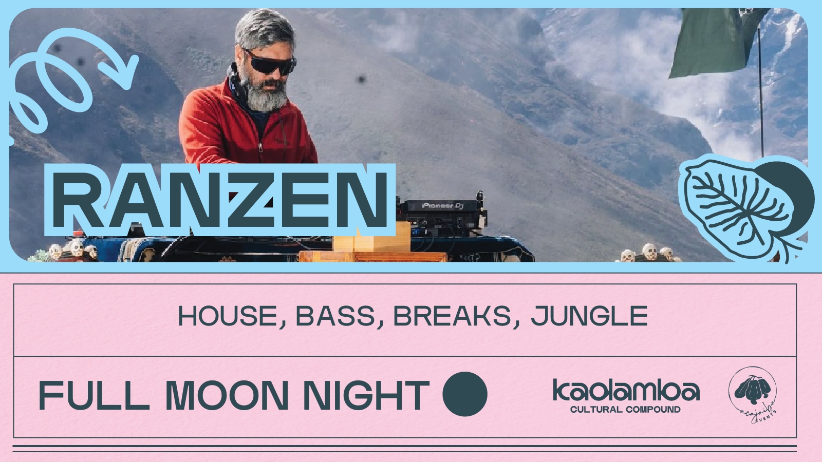 Live DJ Set | House, Breaks, Jungle | Full Moon Night