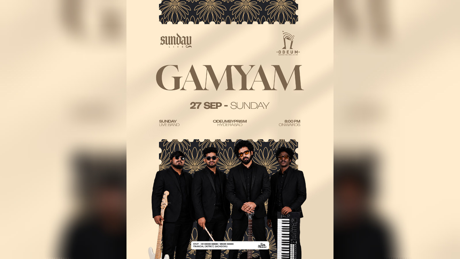 Band Gamyam live AT Odeum by Prism