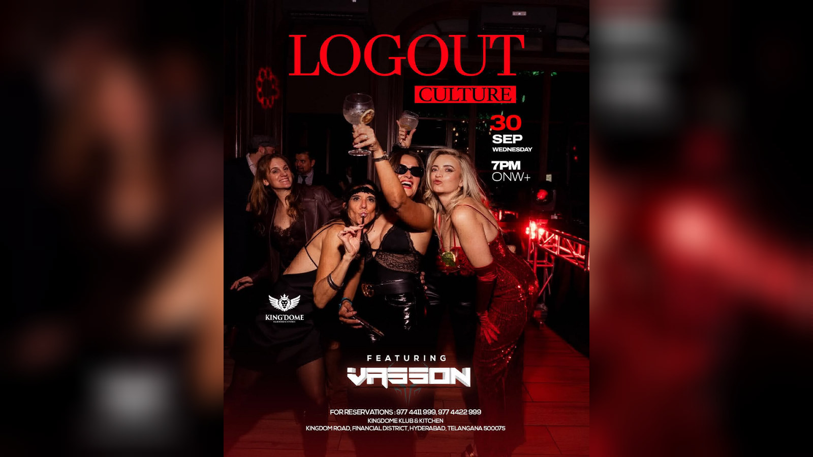 Logout Culture at KINGDOME