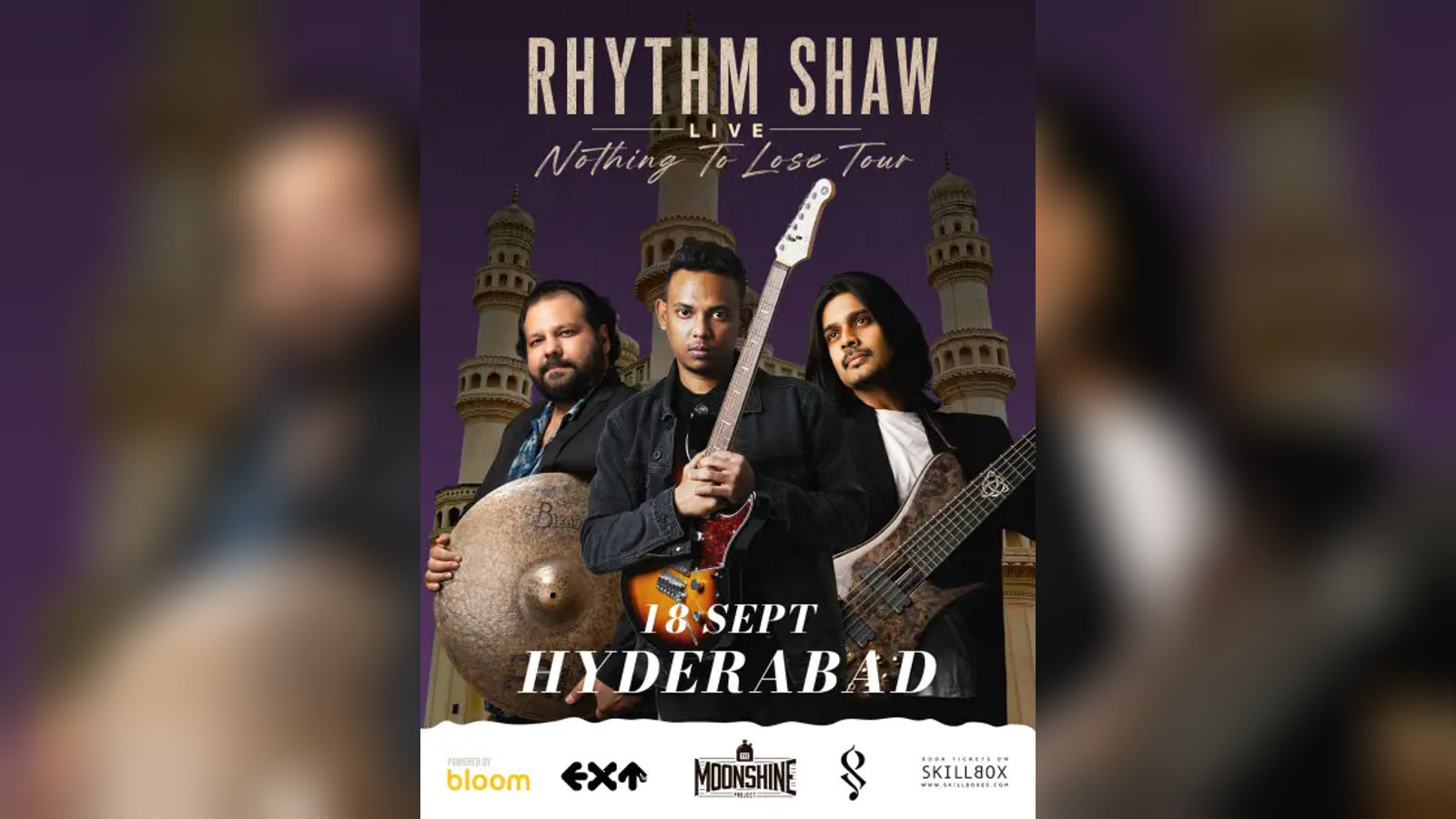 Rhythm Shaw Live Nothing To Lose India Tour 2026 || Hyderabad