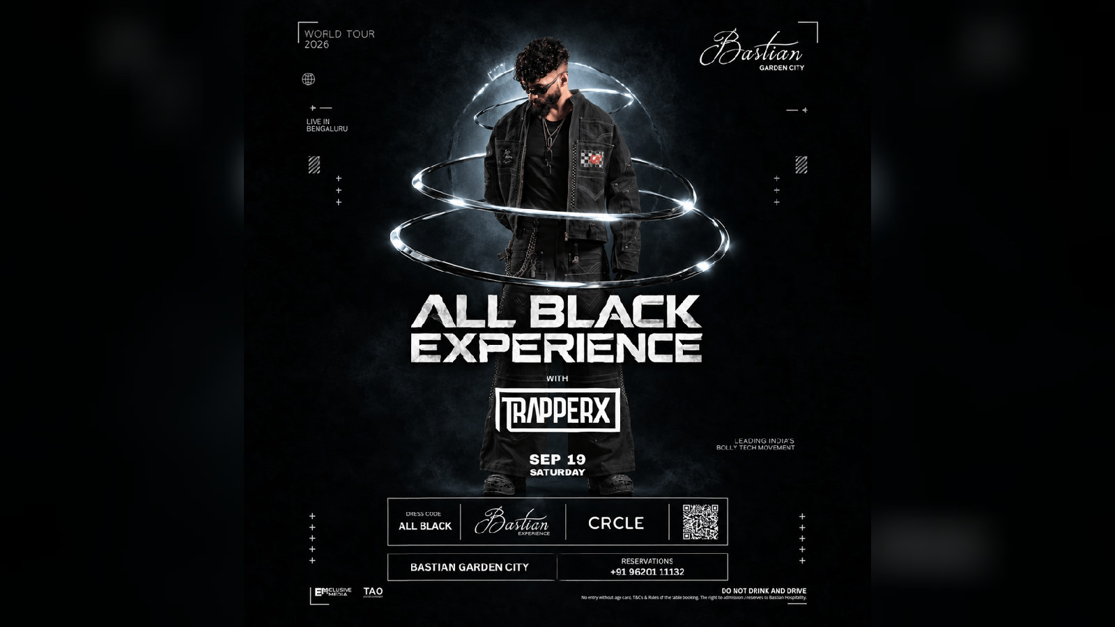 black experience w/ trapperx at bastian garden city | saturday